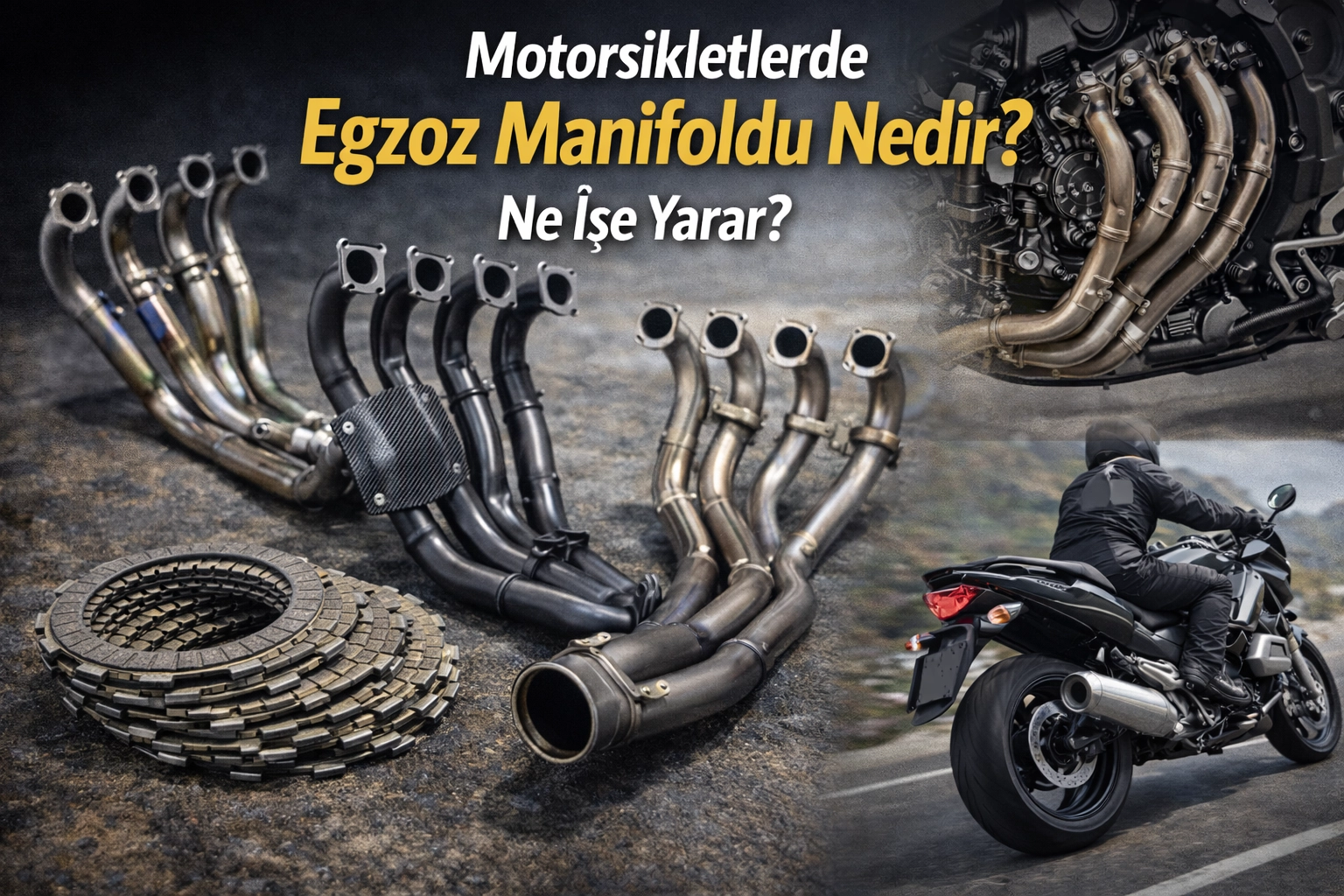 Motorsikletlerde Egzoz Manifoldu Nedir? Ne İşe Yarar?